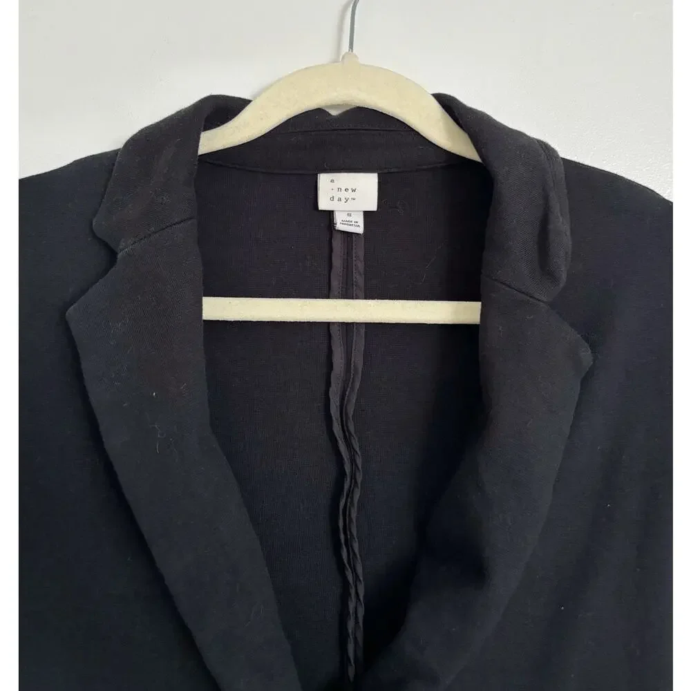 Black Target A New Day Cotton Blazer Style Jacket S